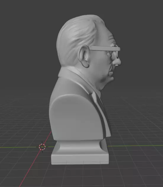 Martin Scorsese 3D print model_10
