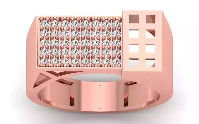 Solitaire Wedding Engagement Mens  Ring