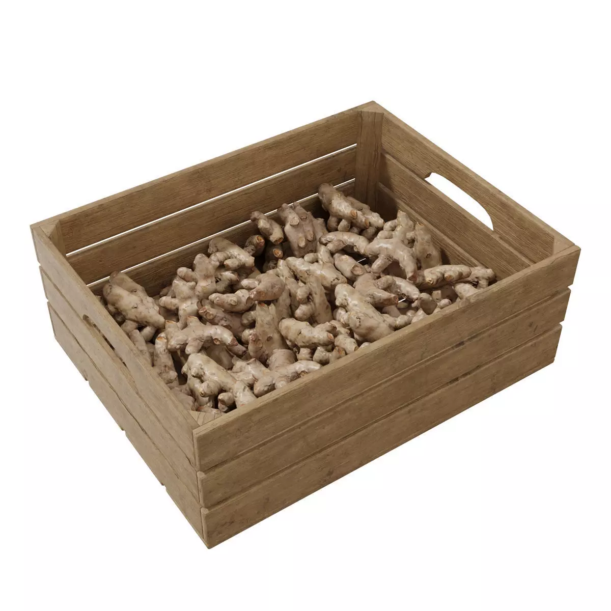 Turmeric crates 3D model
