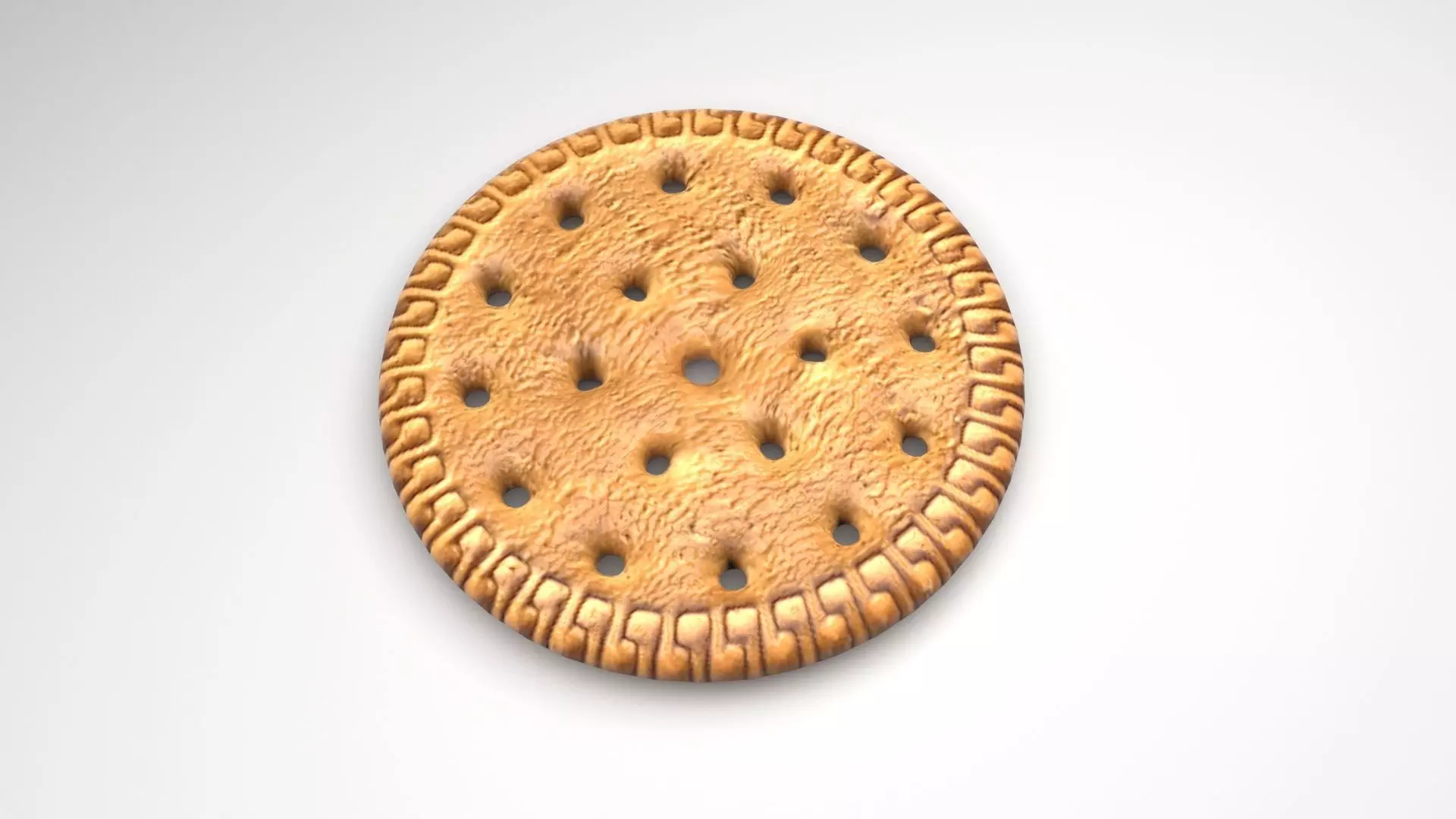 Biscuit 3D model_0