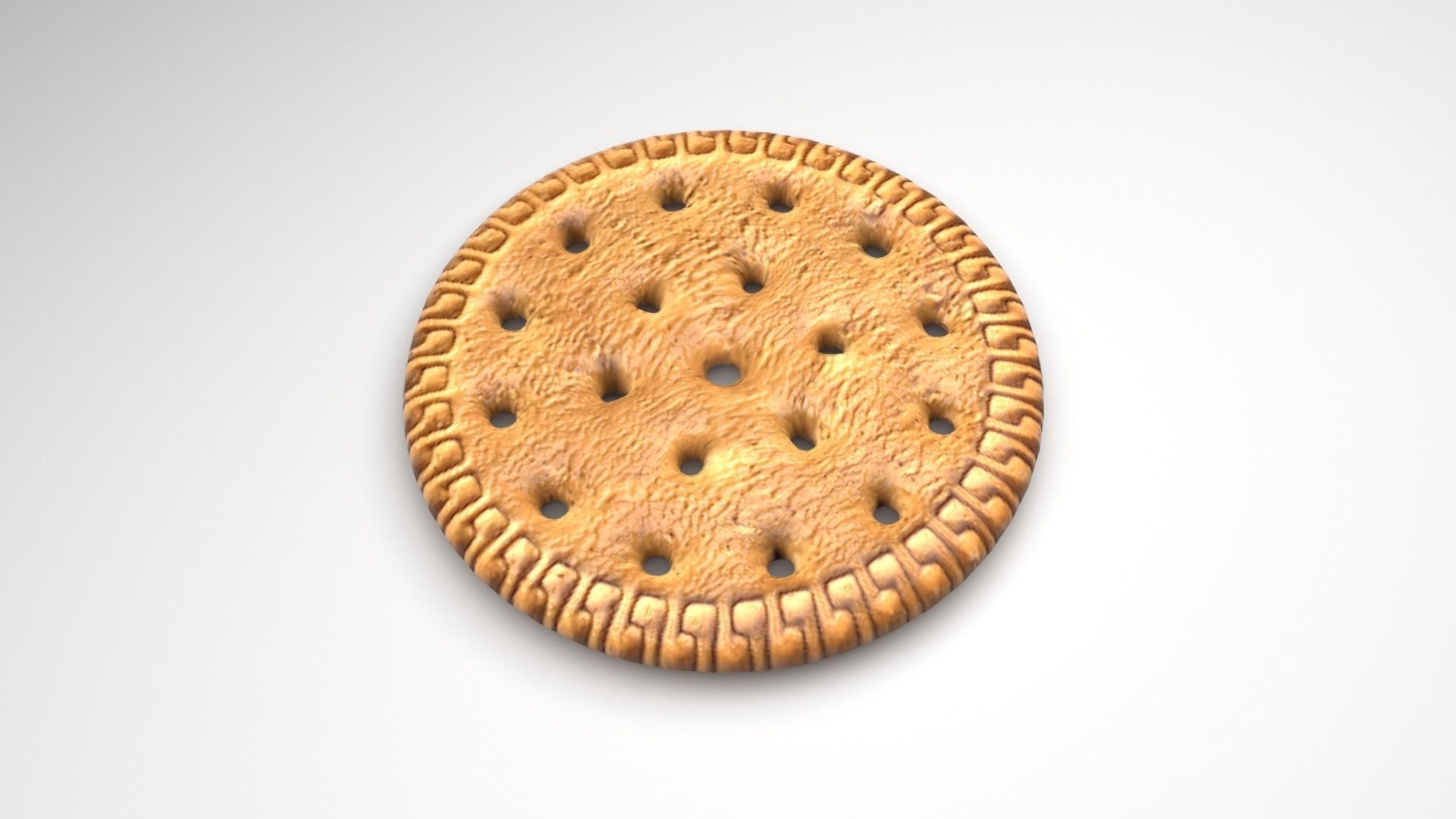 Biscuit 3D model_4
