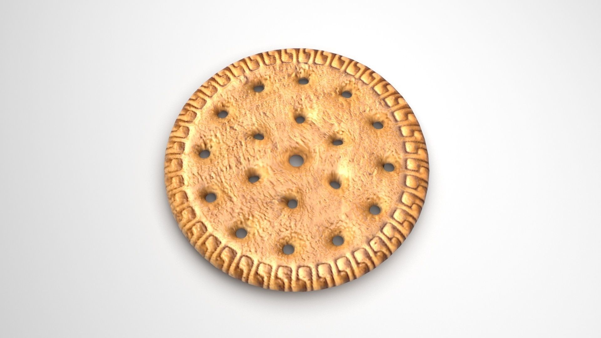 Biscuit 3D model_3