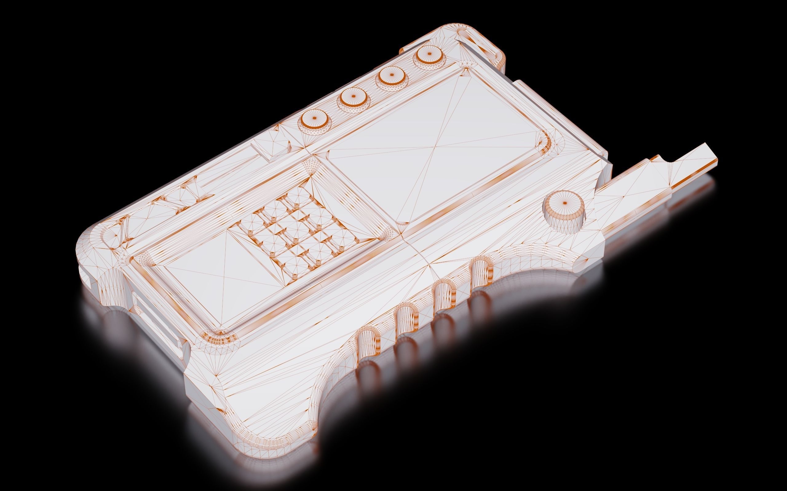 Sci-Fi Controller V7 Low-poly 3D model_7