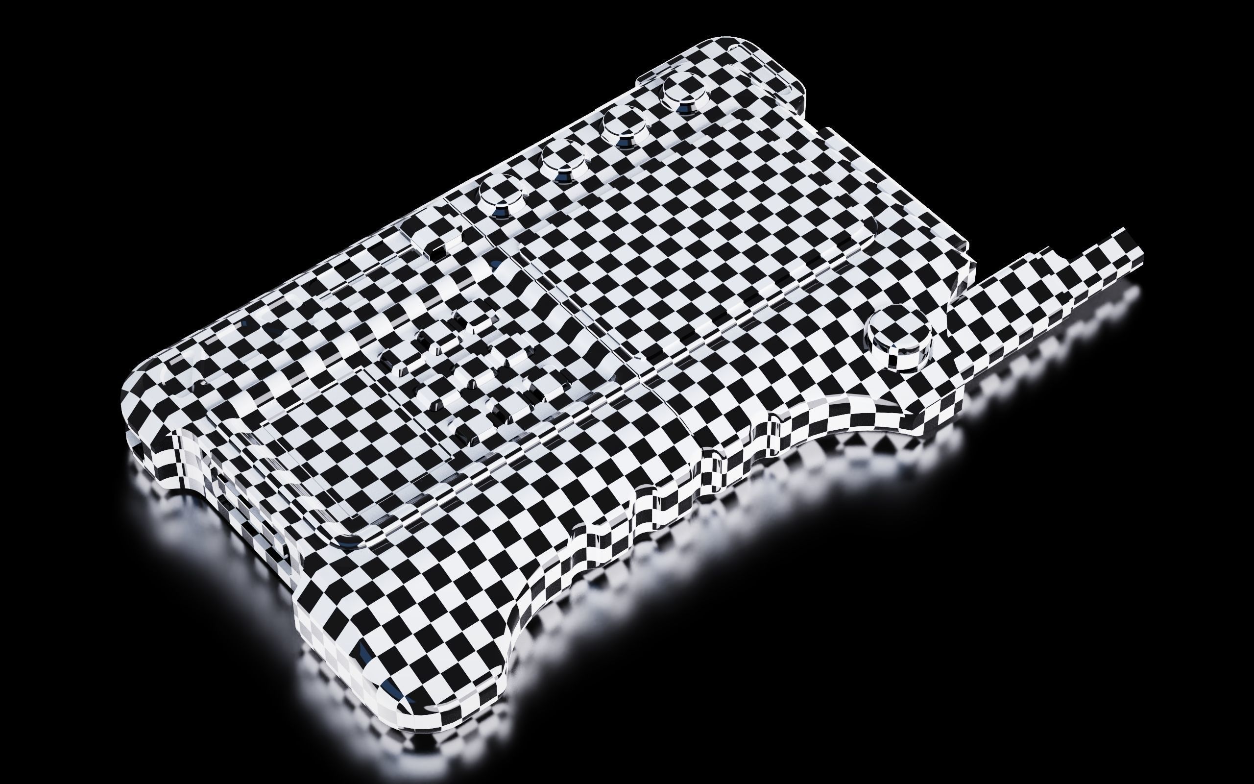 Sci-Fi Controller V7 Low-poly 3D model_10