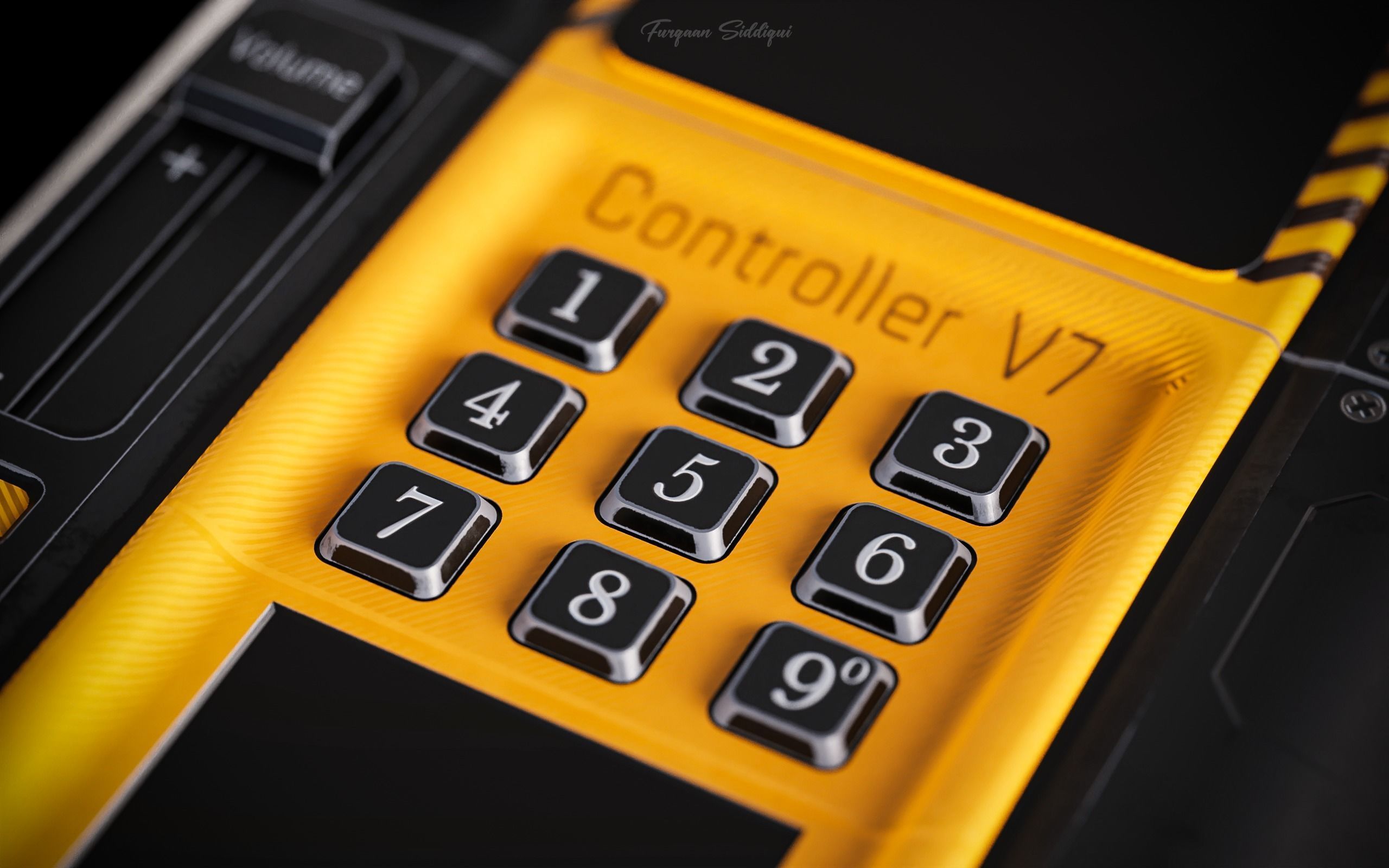 Sci-Fi Controller V7 Low-poly 3D model_5