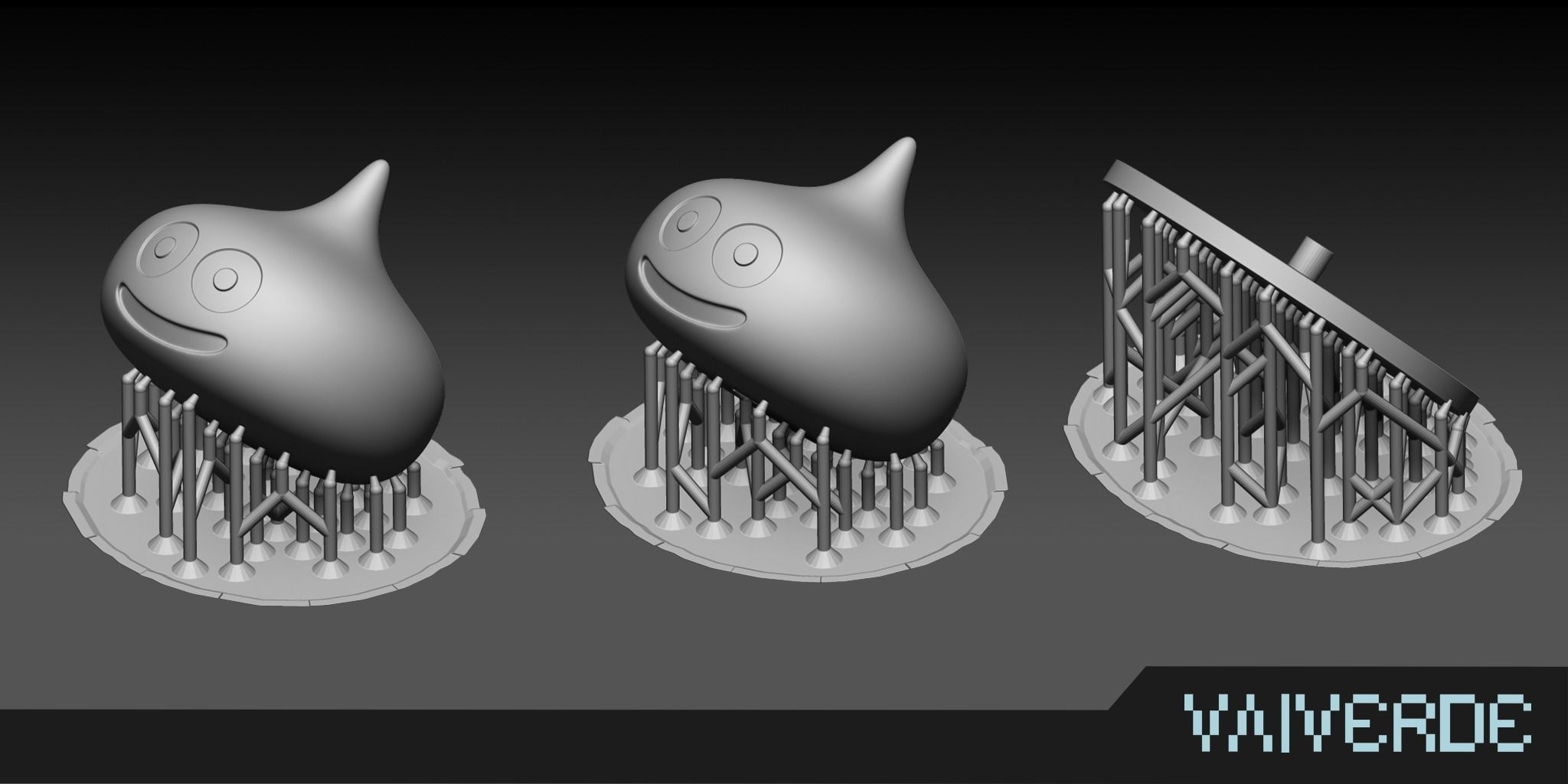 GASHAPON - SLIME DQ 3D print model_5