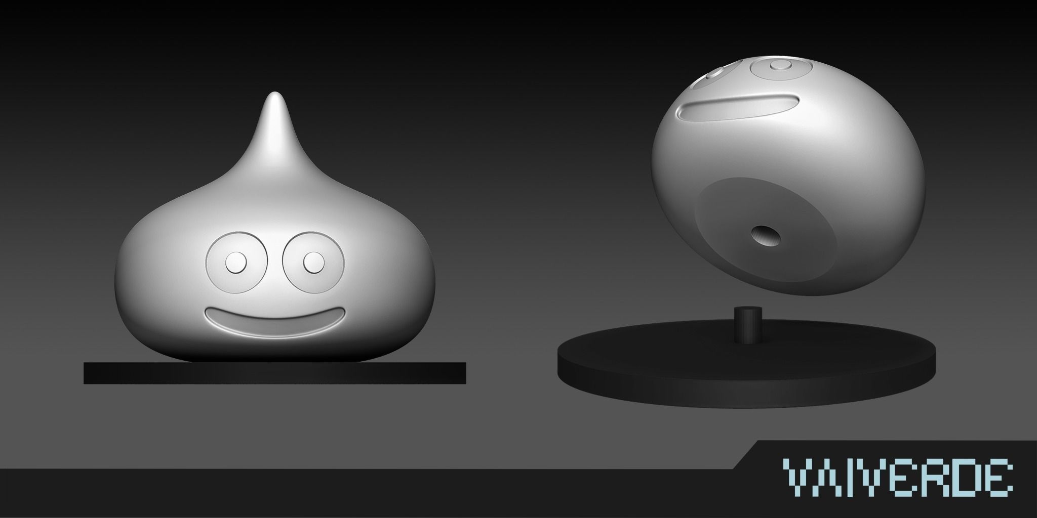 GASHAPON - SLIME DQ 3D print model_3