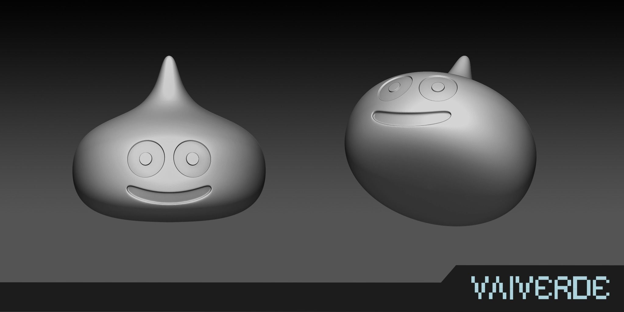 GASHAPON - SLIME DQ 3D print model_4