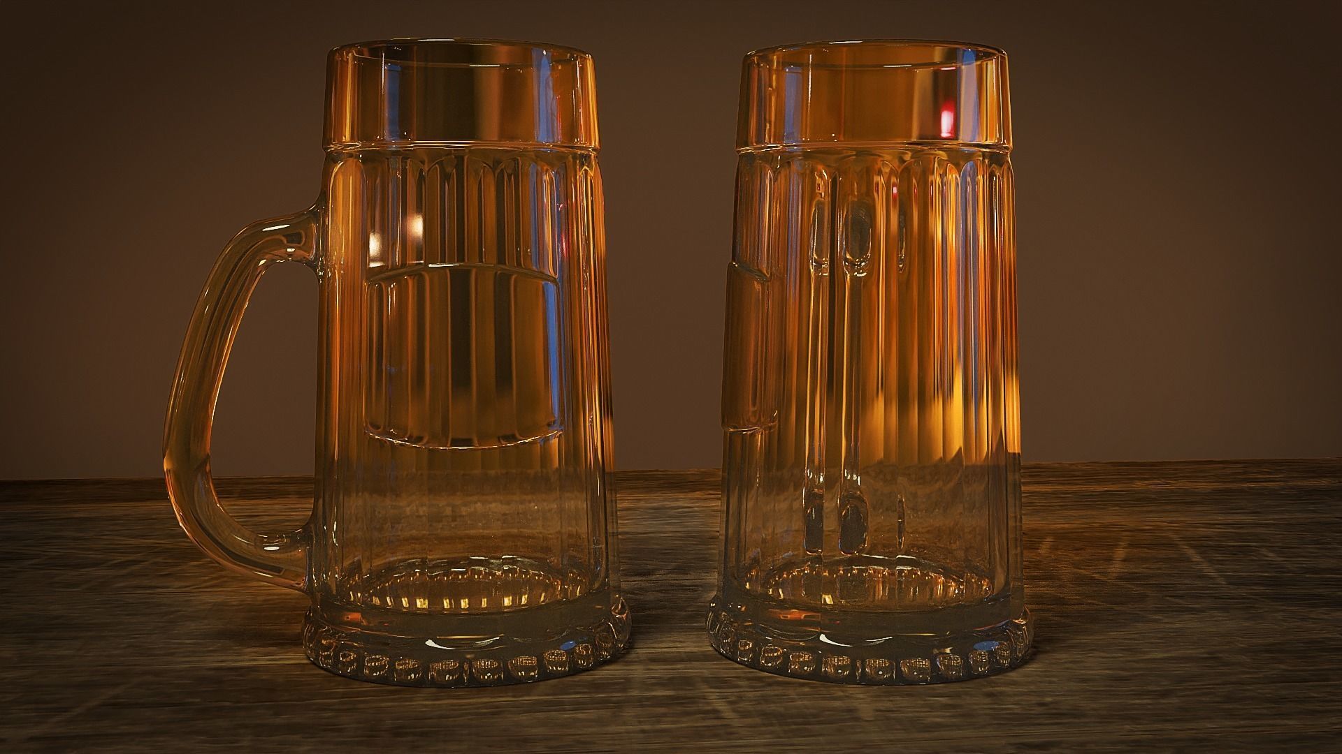 Beer Mugs 3D model_8