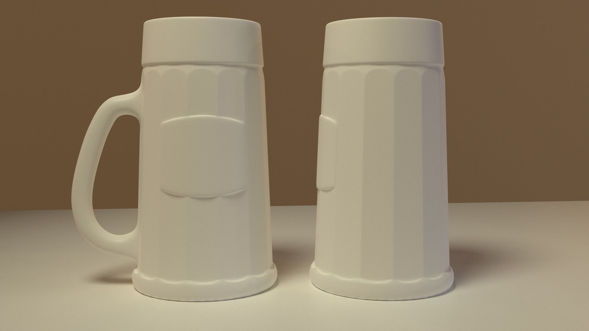 Beer Mugs 3D model_9