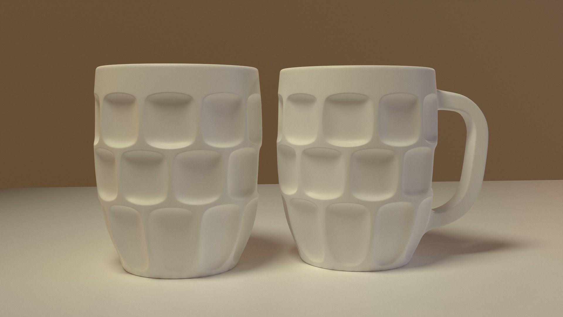 Beer Mugs 3D model_7