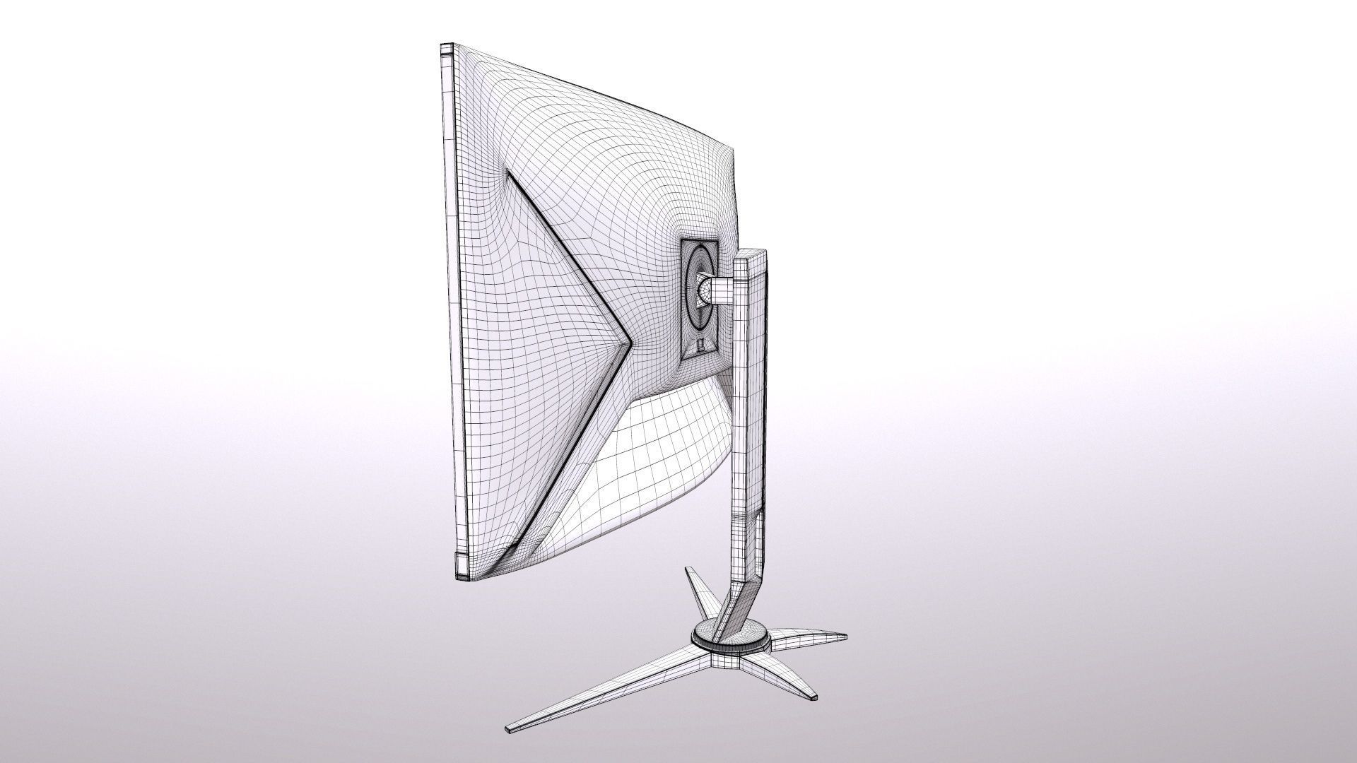 AOC Monitor 3D model_20