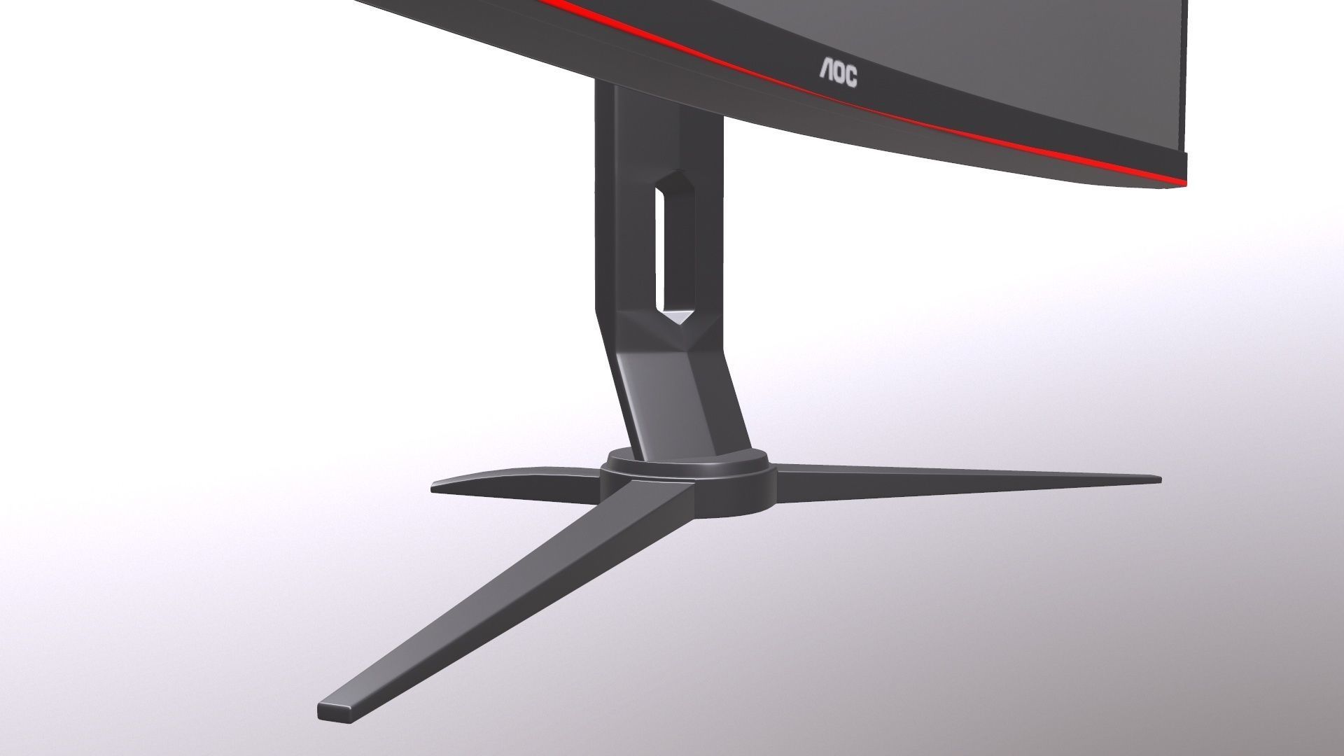 AOC Monitor 3D model_8