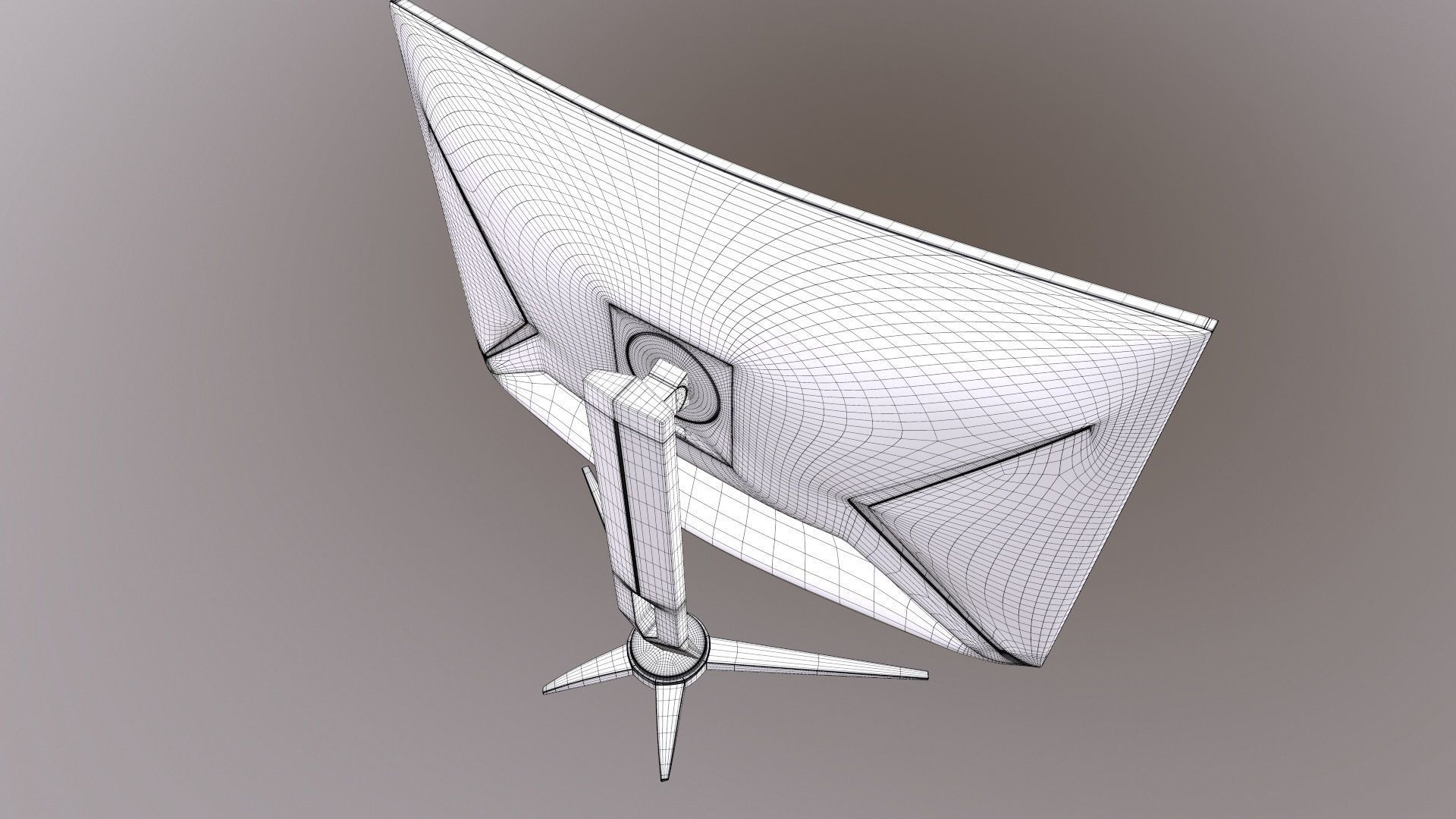 AOC Monitor 3D model_24
