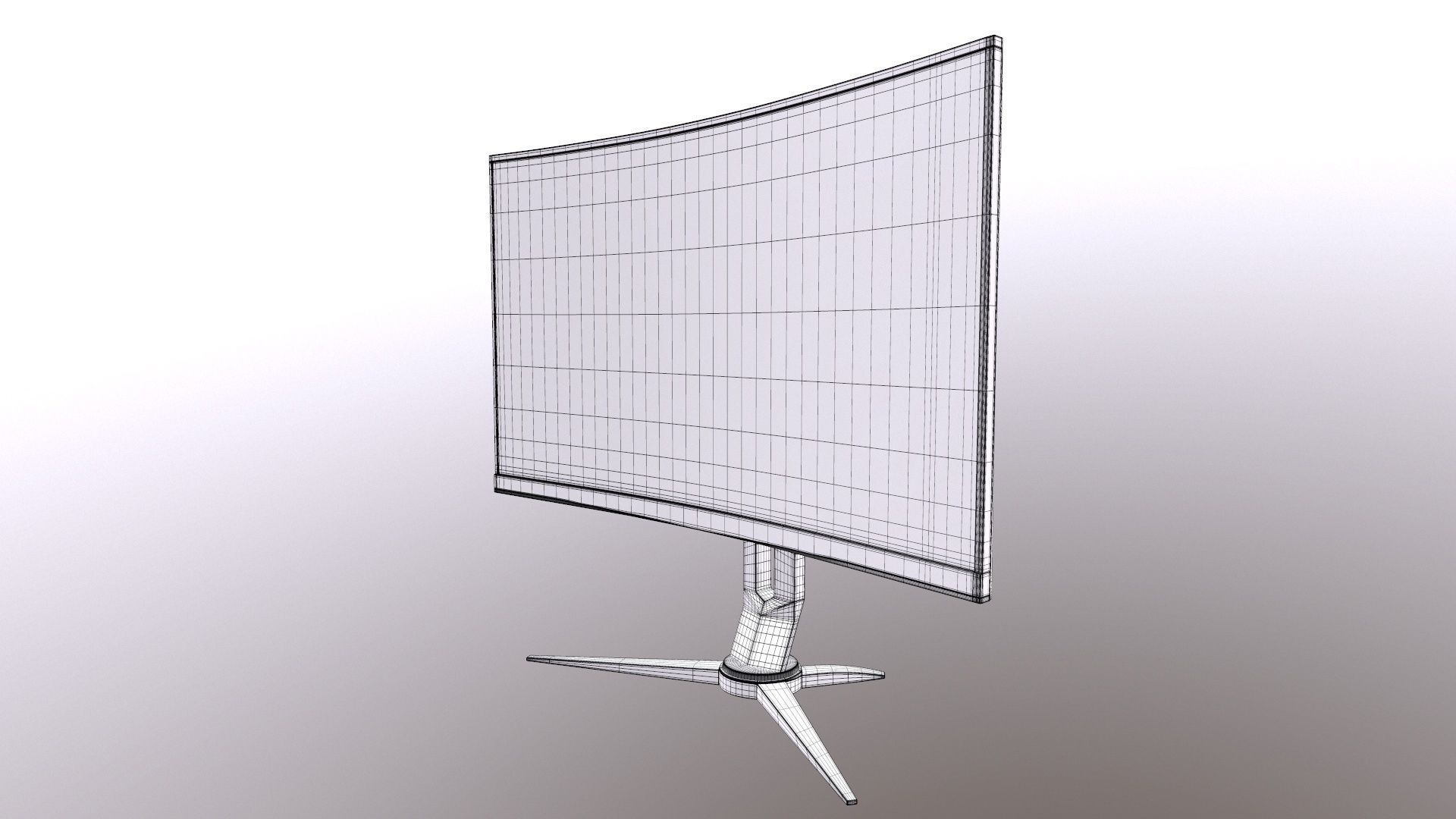 AOC Monitor 3D model_21