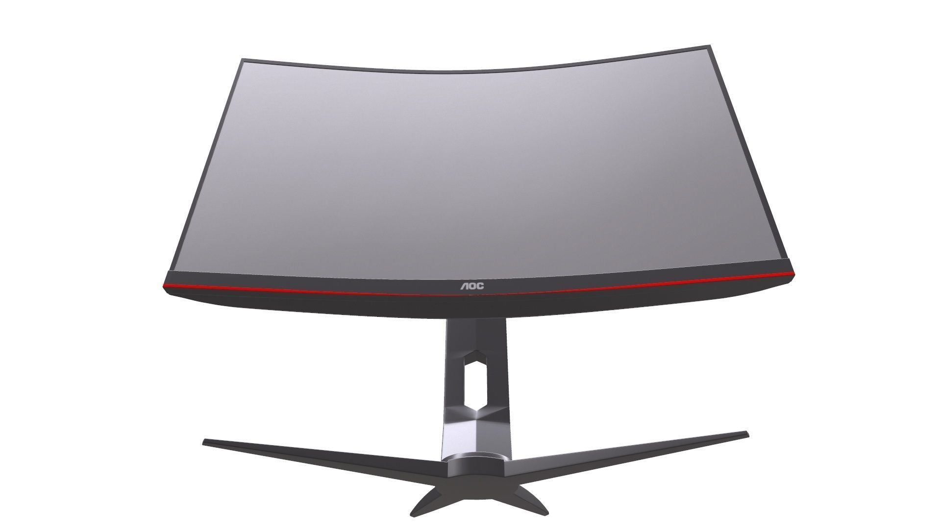 AOC Monitor 3D model_13