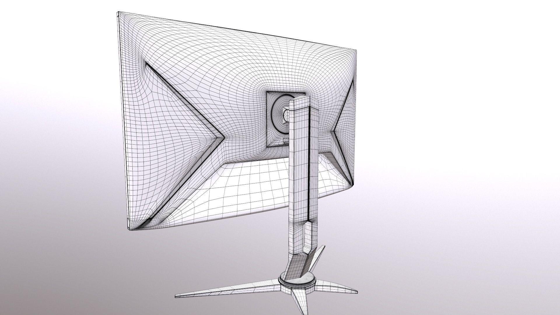 AOC Monitor 3D model_19