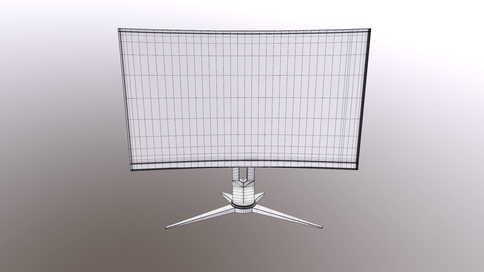 AOC Monitor 3D model_15