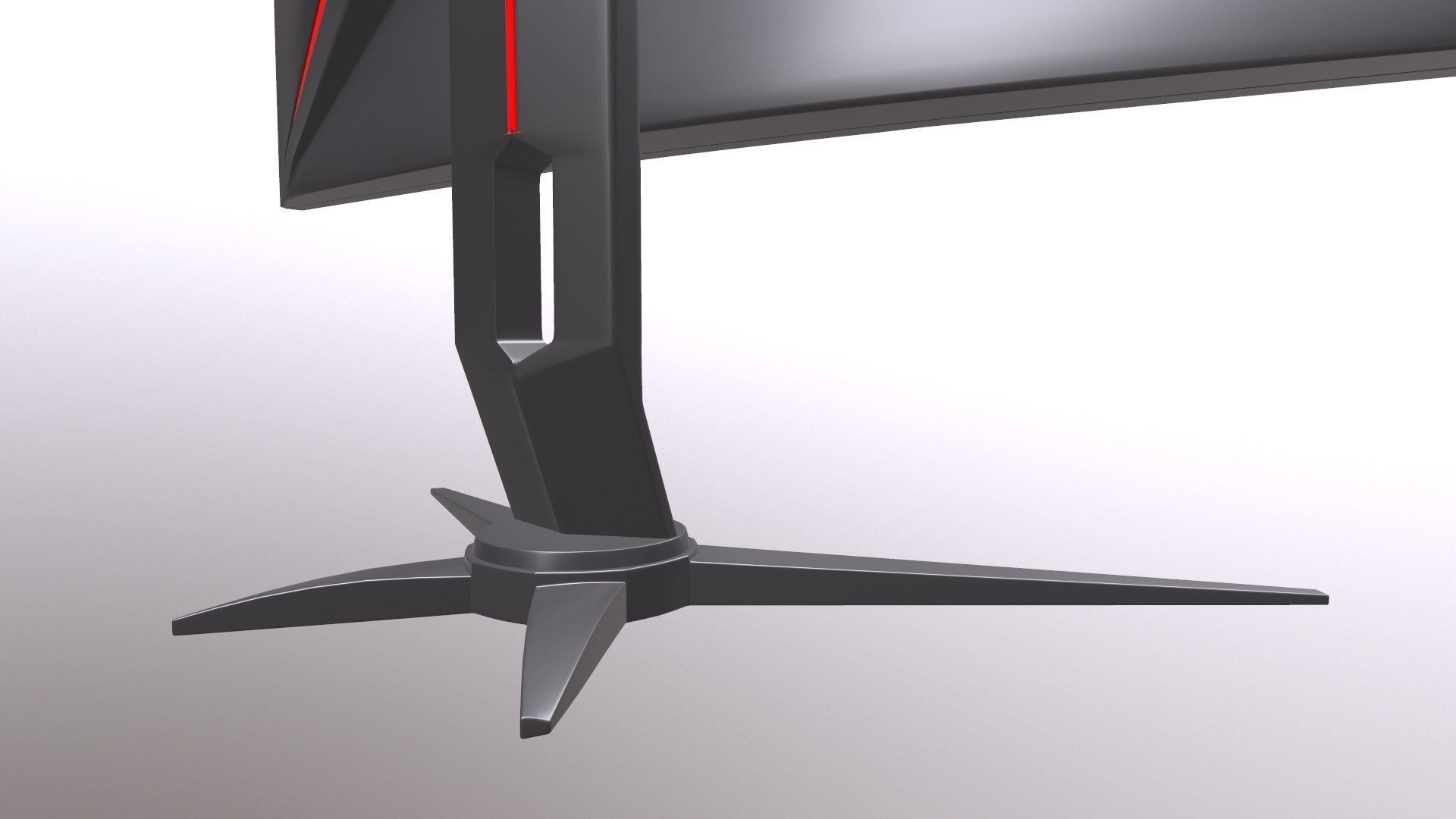 AOC Monitor 3D model_9