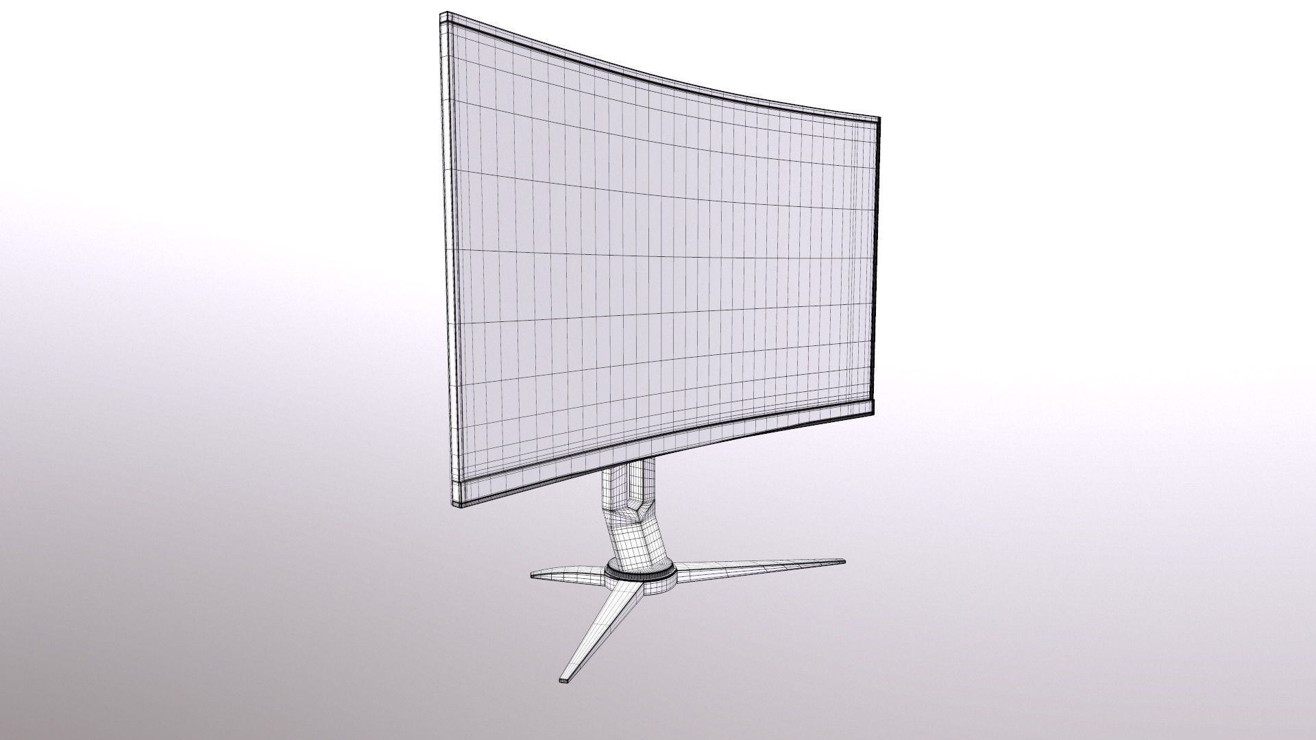 AOC Monitor 3D model_16