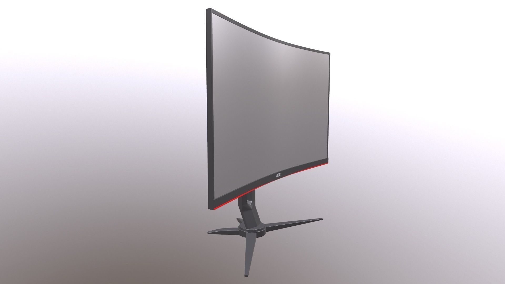 AOC Monitor 3D model_3