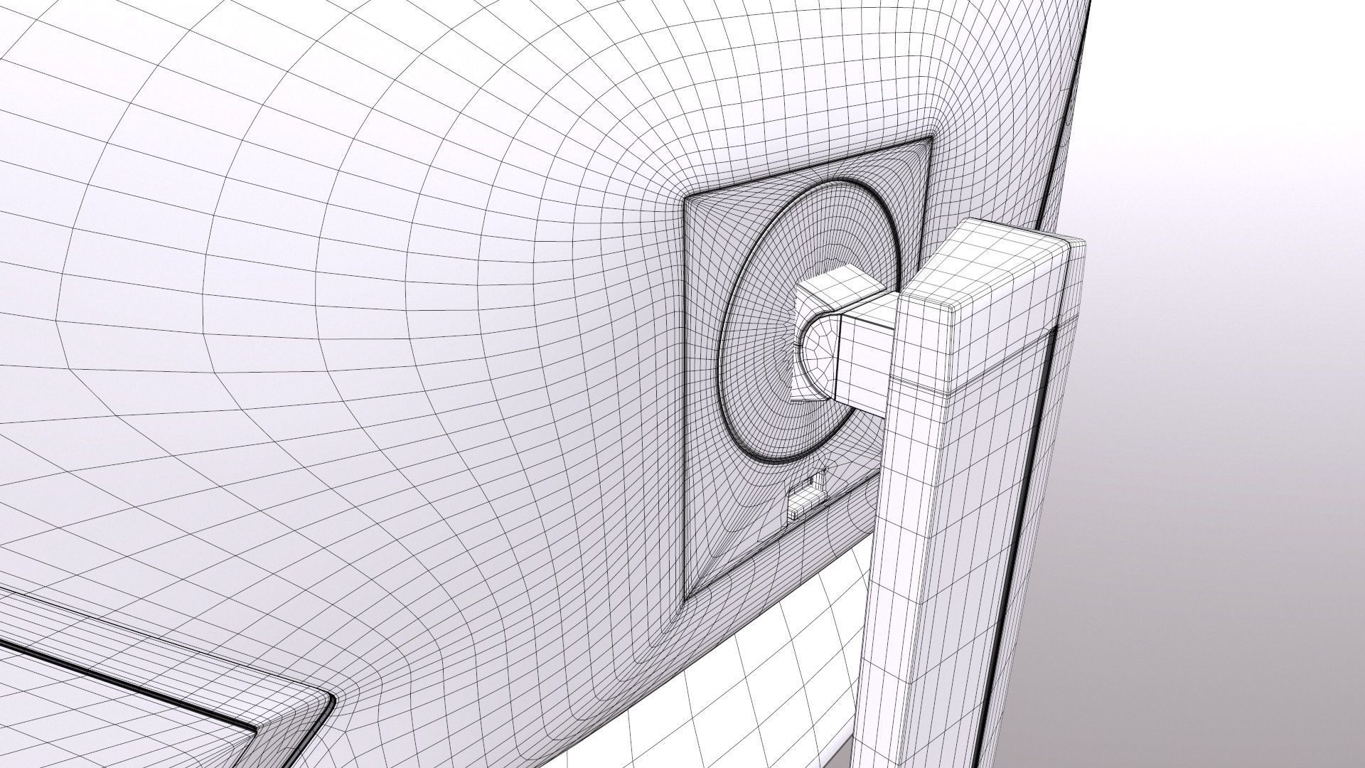 AOC Monitor 3D model_22