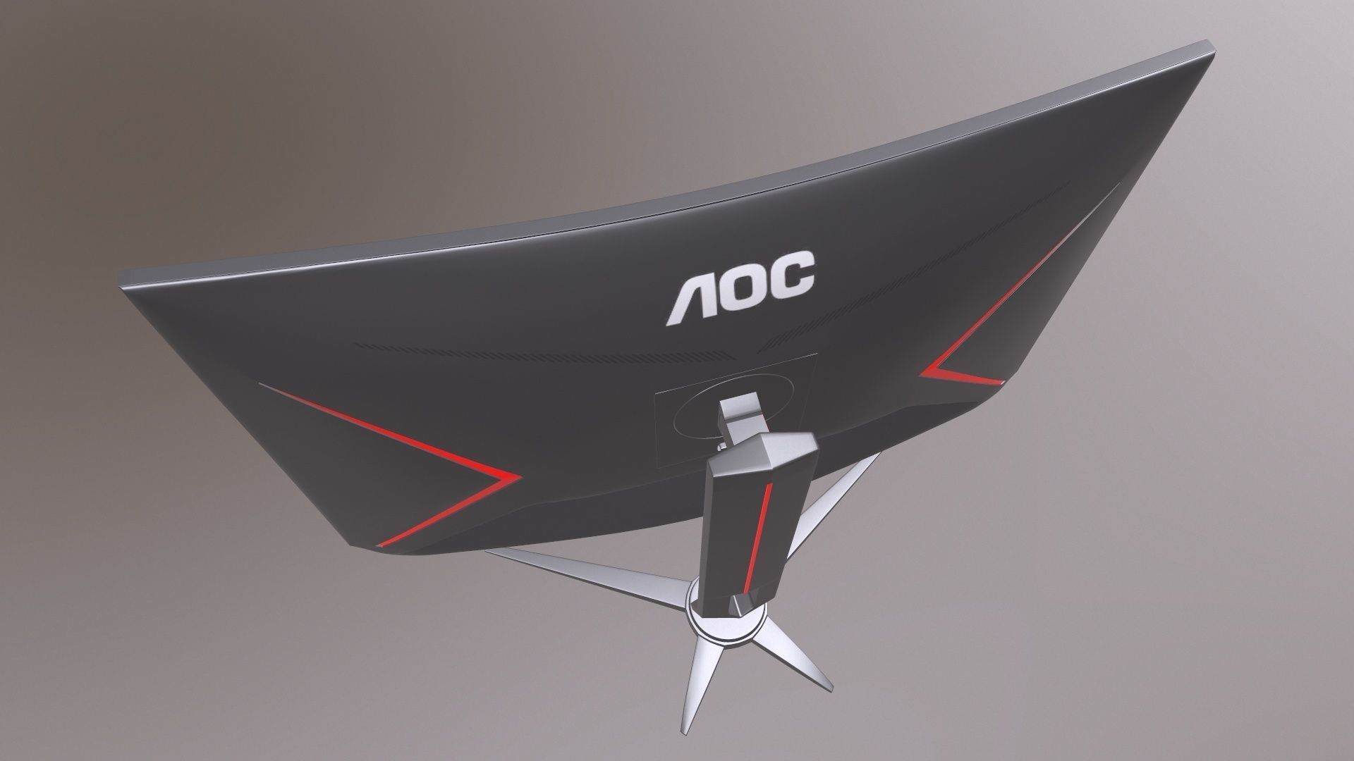 AOC Monitor 3D model_11