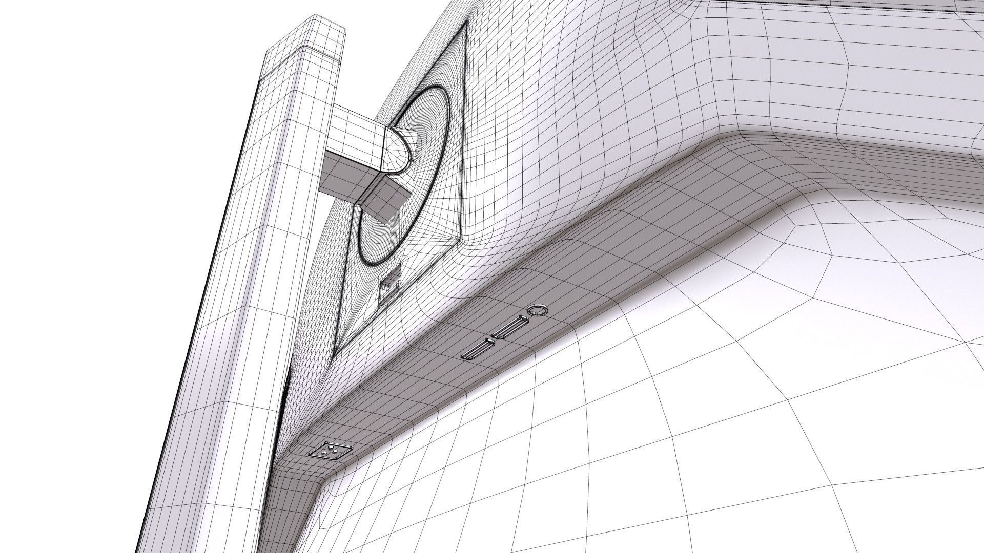 AOC Monitor 3D model_23