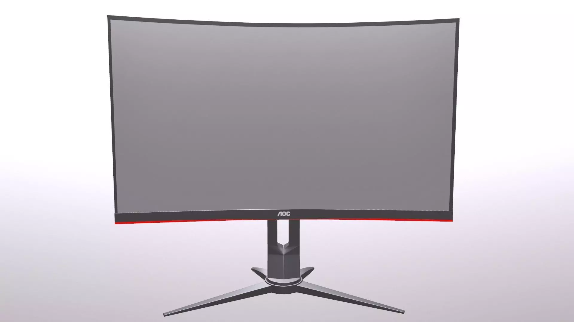 AOC Monitor 3D model_0