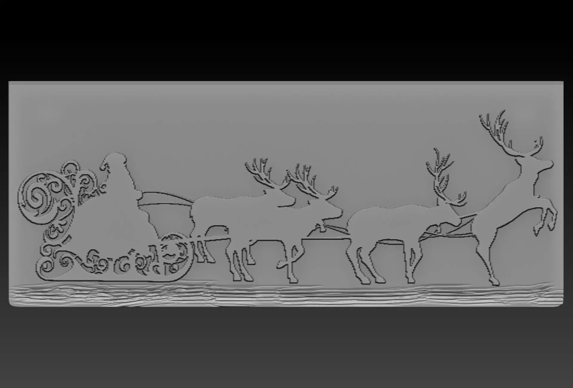 Christmas 3D print model_0