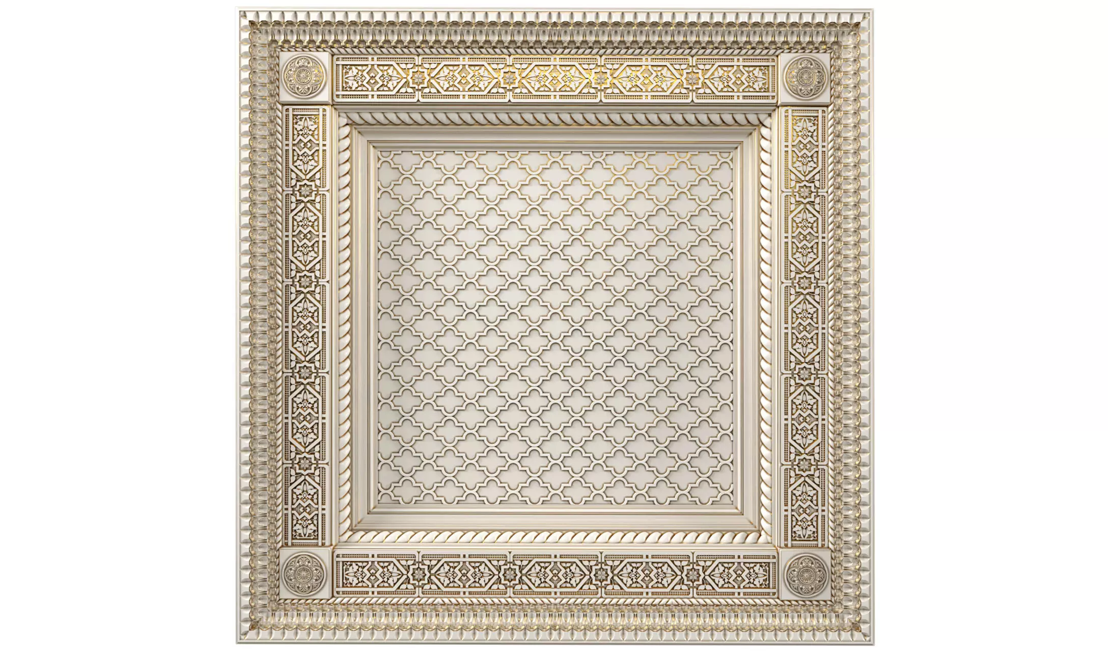 Ceiling in oriental style Arabic eastern decorative ceiling 3D model