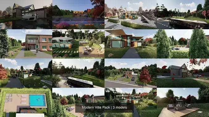 Modern Villa Pack