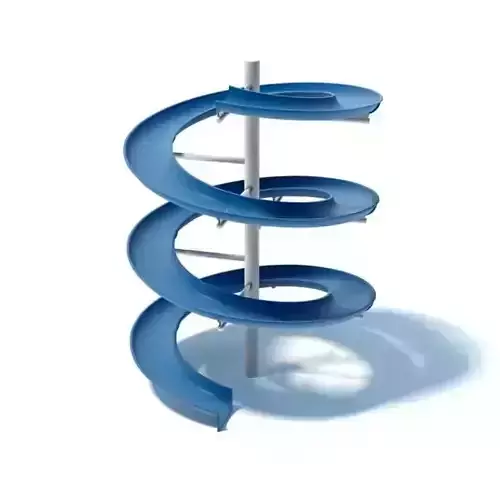 Blue Colored Water Slide