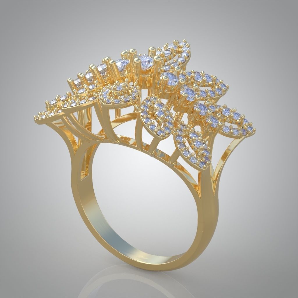 Ring 3D model 0206 3D printable model9 3D print model_5