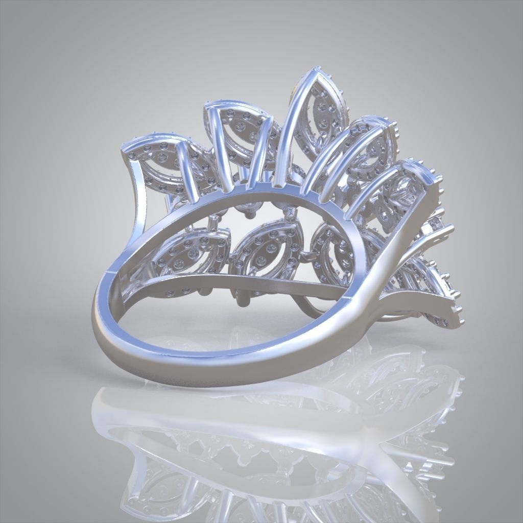 Ring 3D model 0206 3D printable model9 3D print model_13