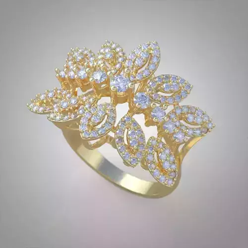 Ring 3D model 0206 3D printable model9 3D print model