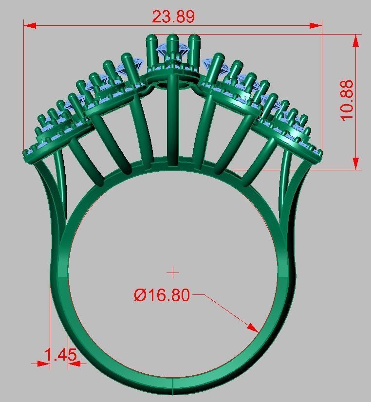 Ring 3D model 0206 3D printable model9 3D print model_14