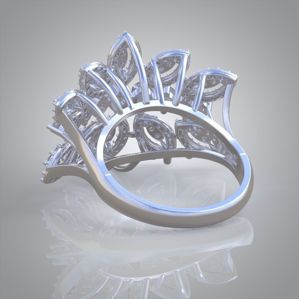 Ring 3D model 0206 3D printable model9 3D print model_10