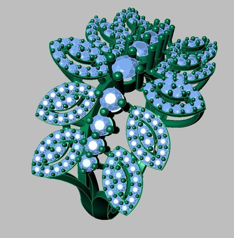 Ring 3D model 0206 3D printable model9 3D print model_17