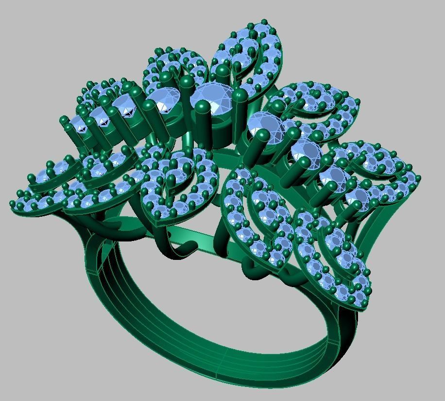 Ring 3D model 0206 3D printable model9 3D print model_15