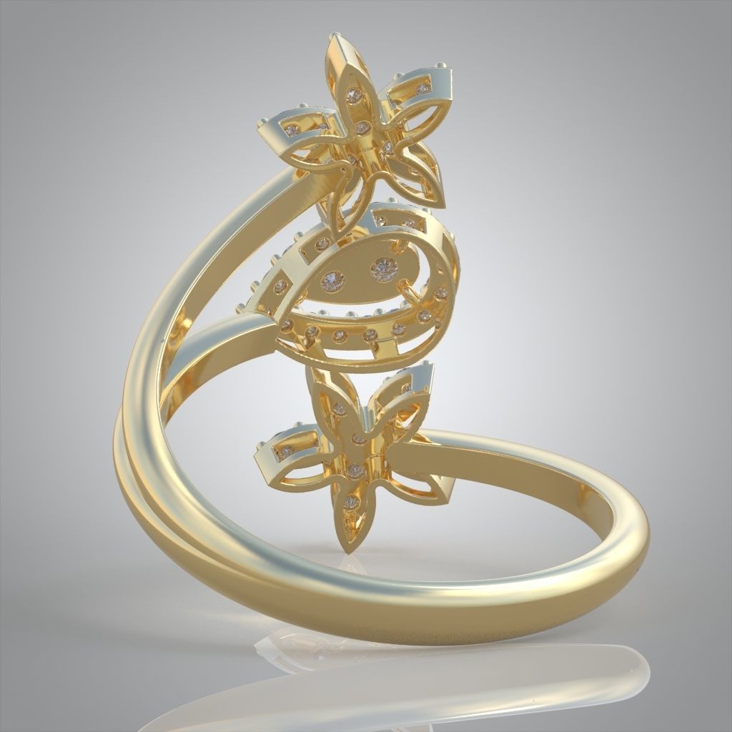 Ring 3D model 0208 3D printable model- 3D print model_11