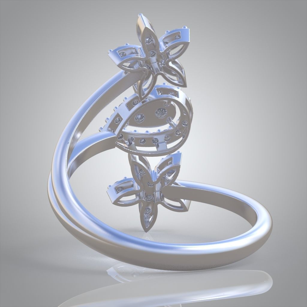 Ring 3D model 0208 3D printable model- 3D print model_10