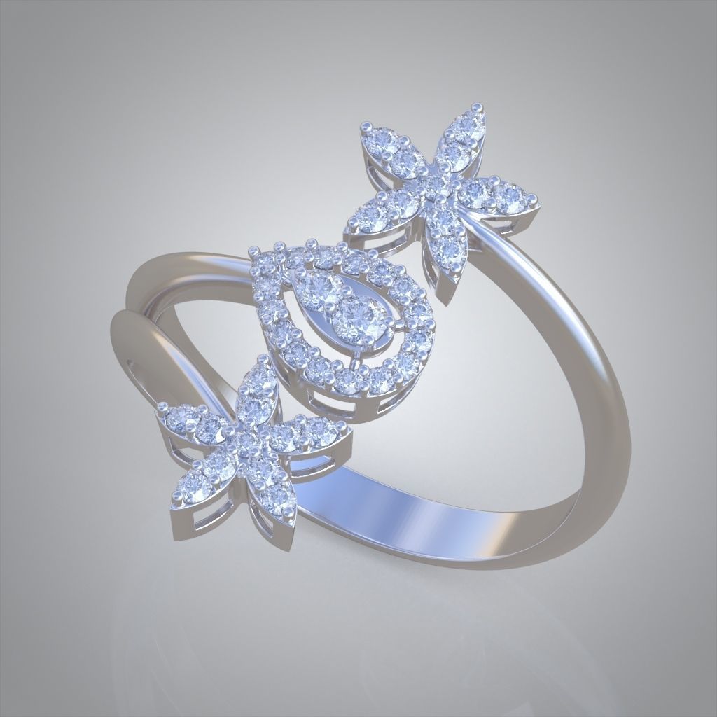 Ring 3D model 0208 3D printable model- 3D print model_1