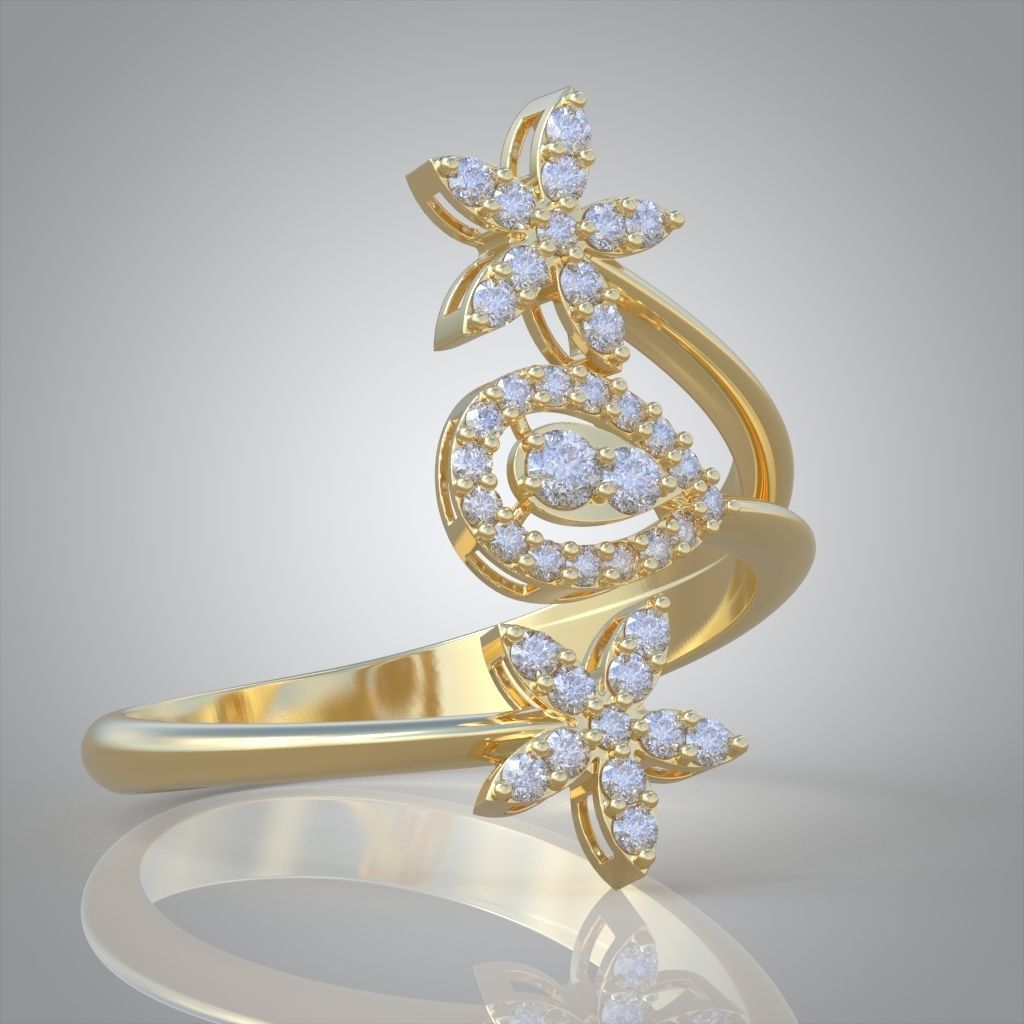 Ring 3D model 0208 3D printable model- 3D print model_7
