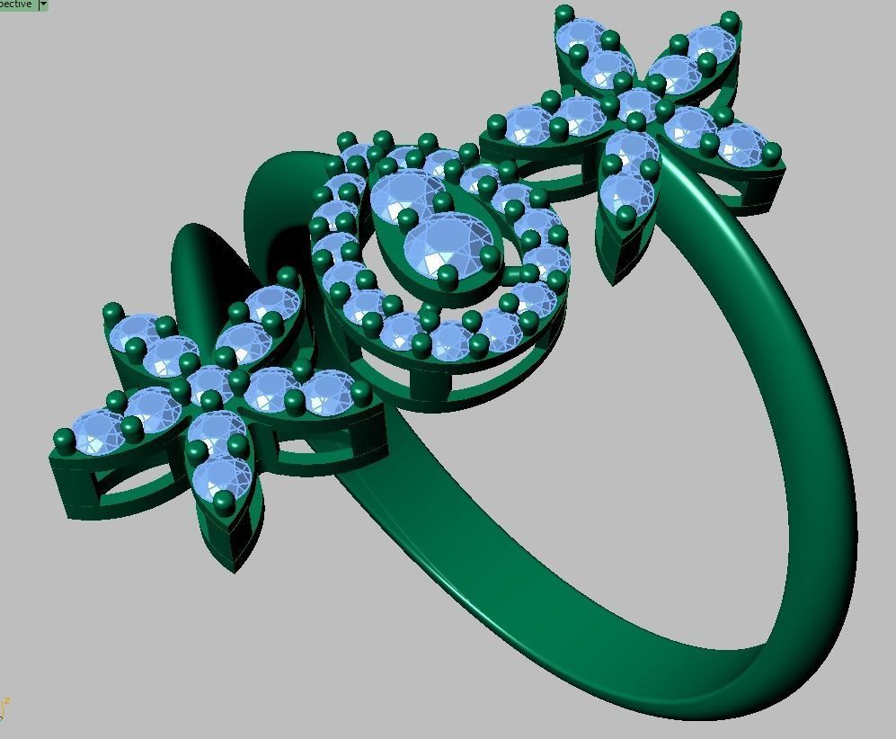 Ring 3D model 0208 3D printable model- 3D print model_14