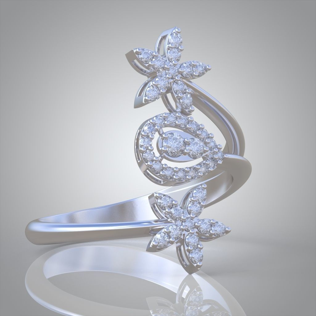 Ring 3D model 0208 3D printable model- 3D print model_6