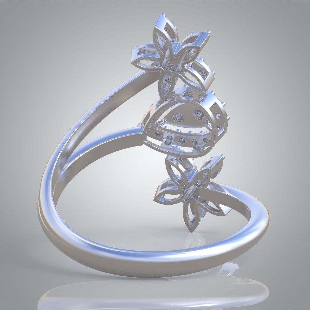 Ring 3D model 0208 3D printable model- 3D print model_9