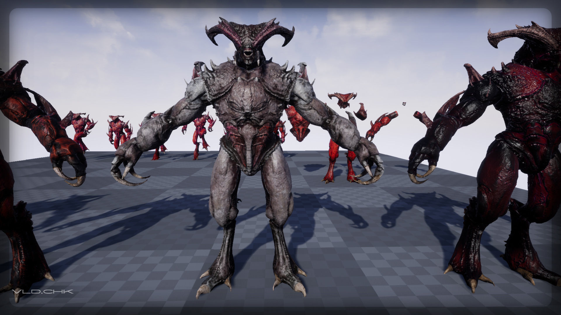 Blister - Demon Beetle Low-poly 3D model_17