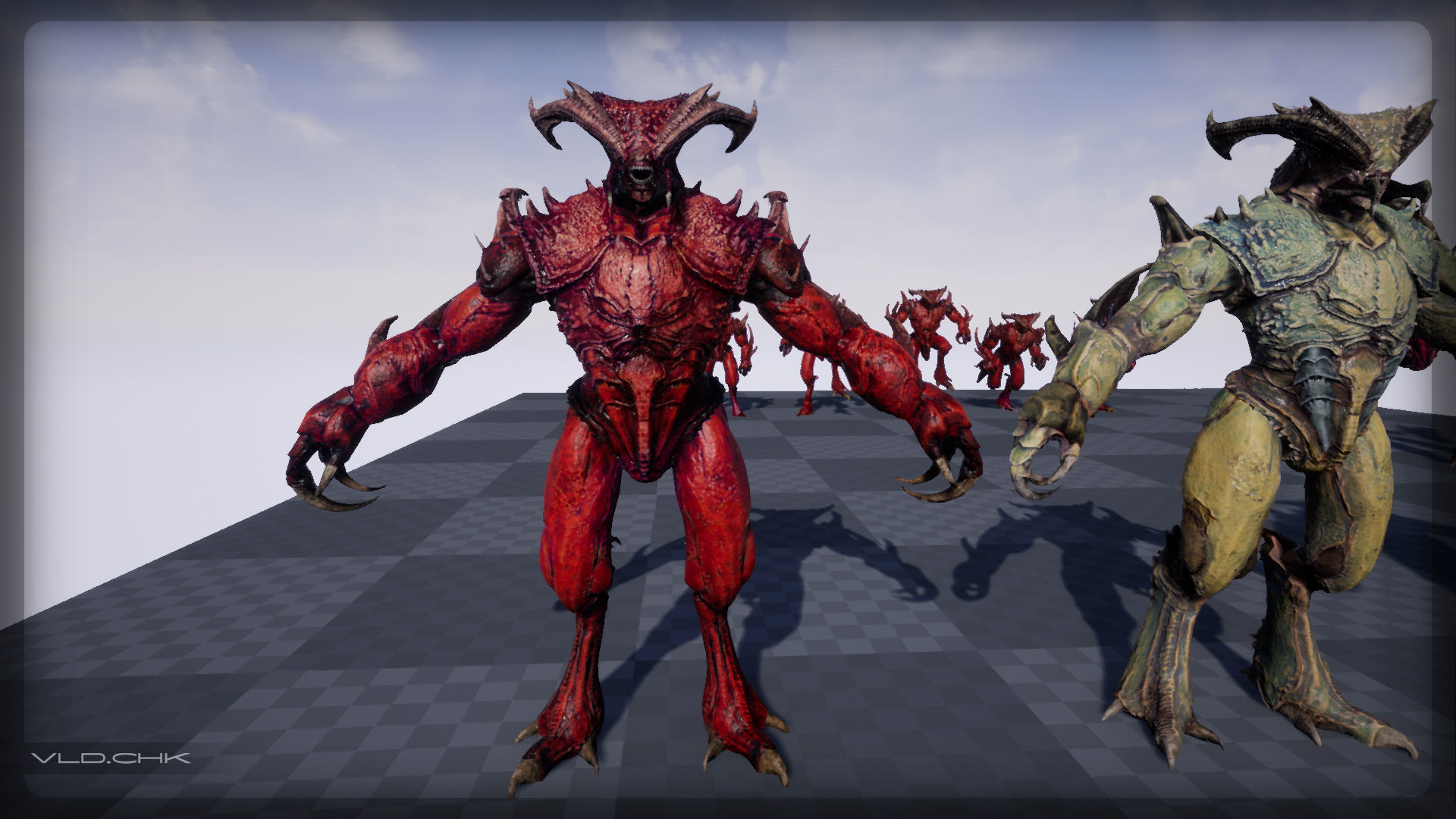 Blister - Demon Beetle Low-poly 3D model_21