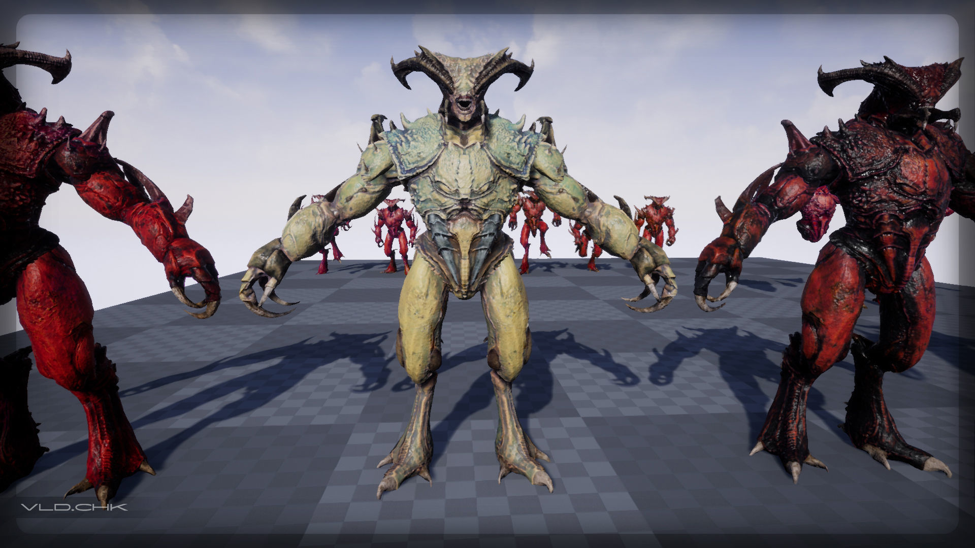 Blister - Demon Beetle Low-poly 3D model_22